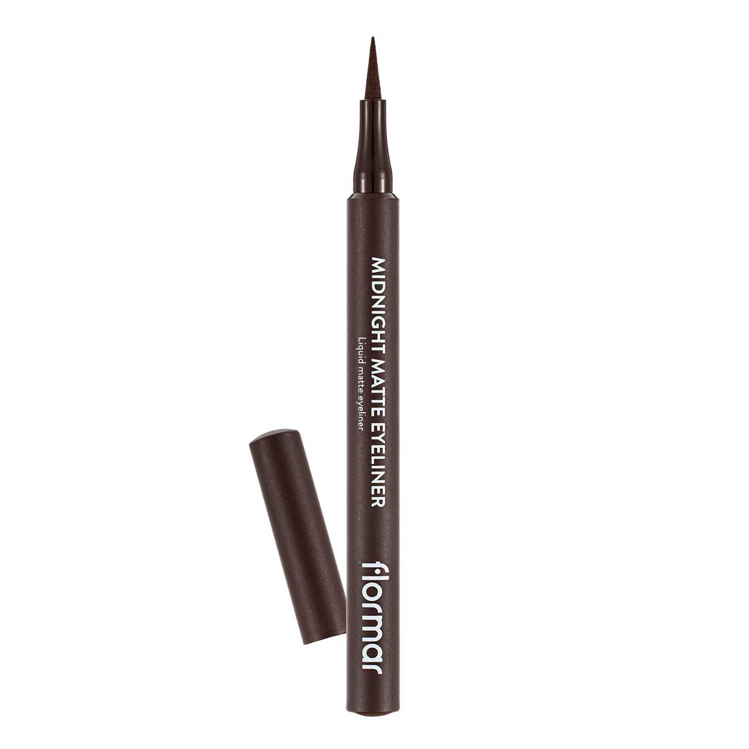 Flormar midnight matte eyeliner 02 brown