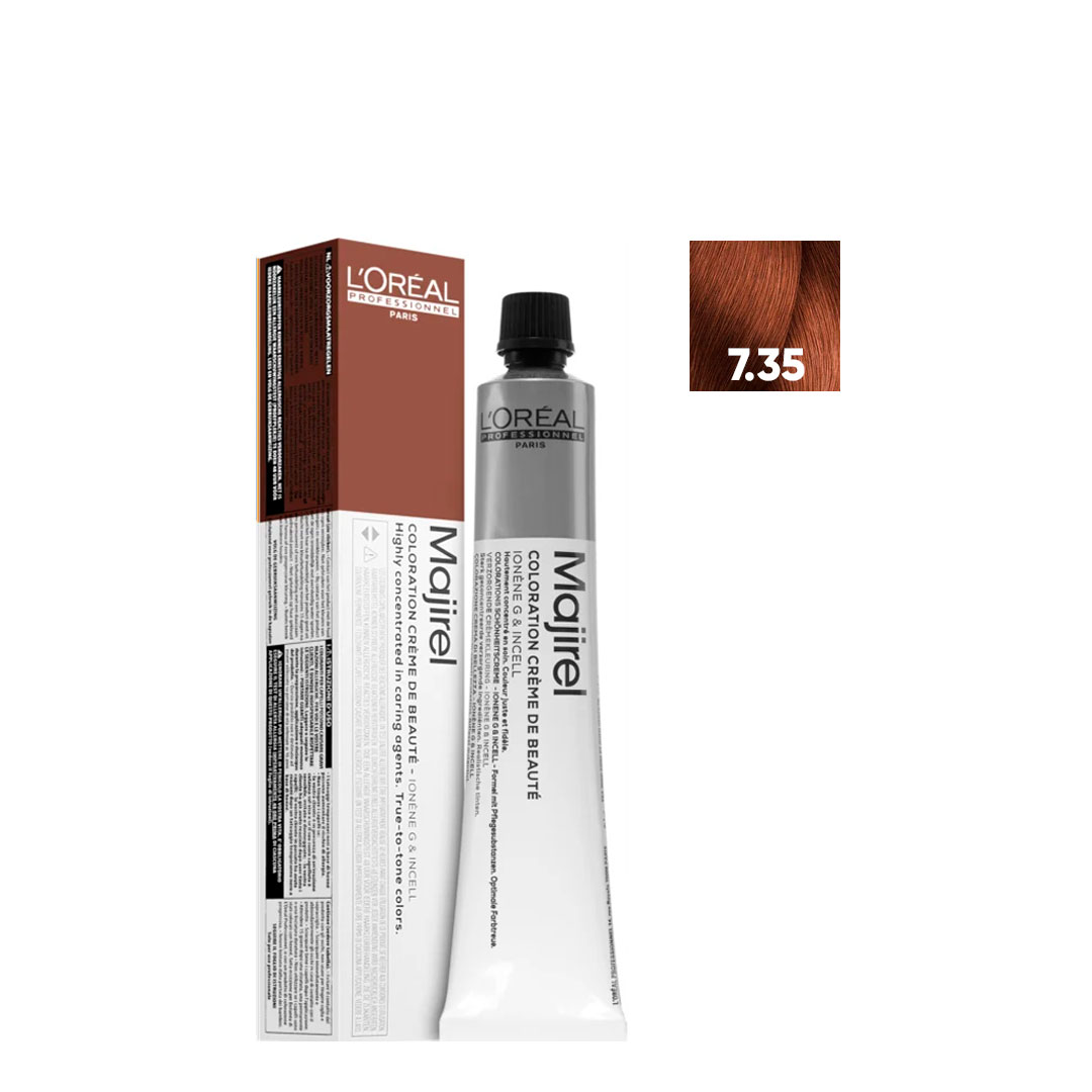 Loreal Majirel coloração nº7.35