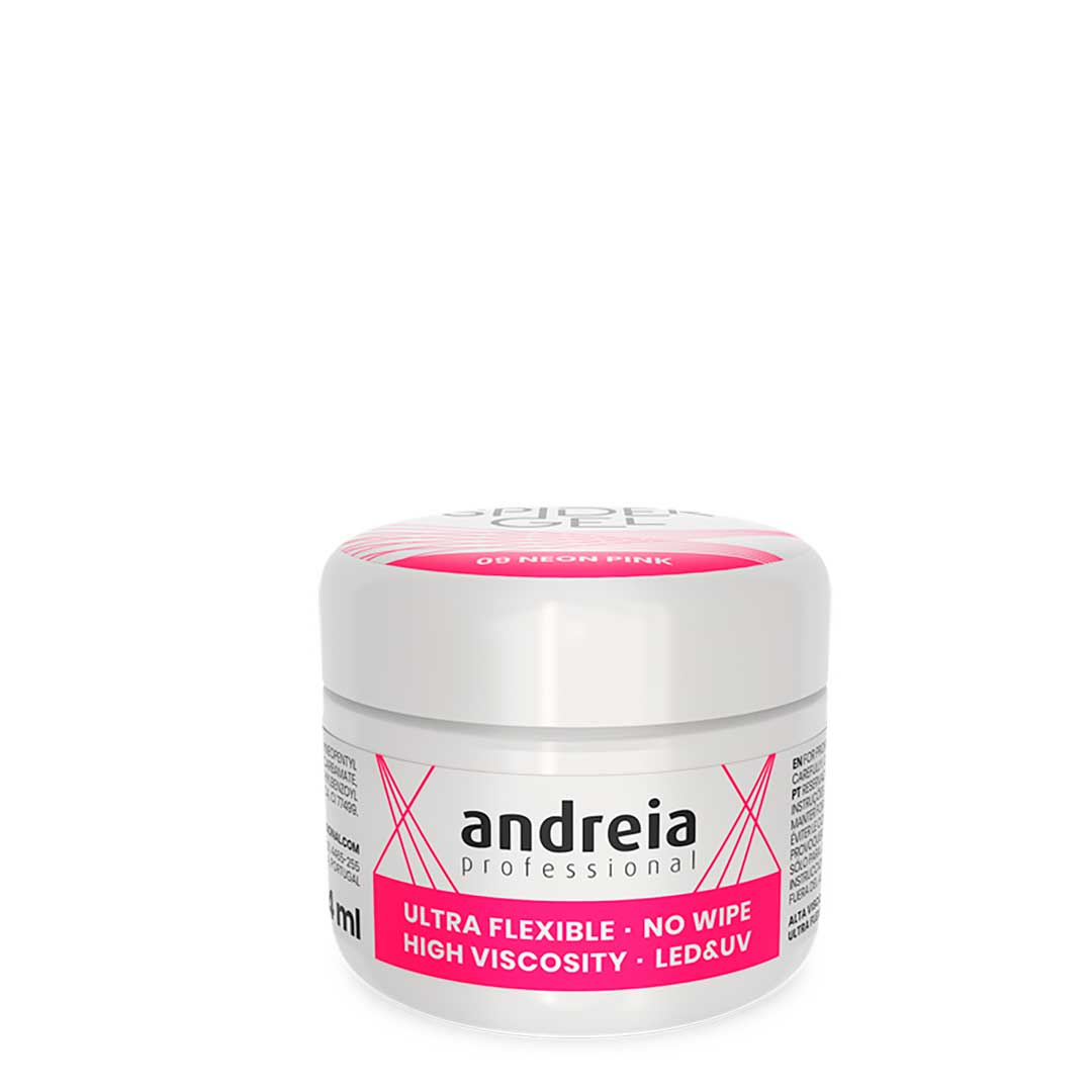 Andreia Spider Gel 09 neon pink