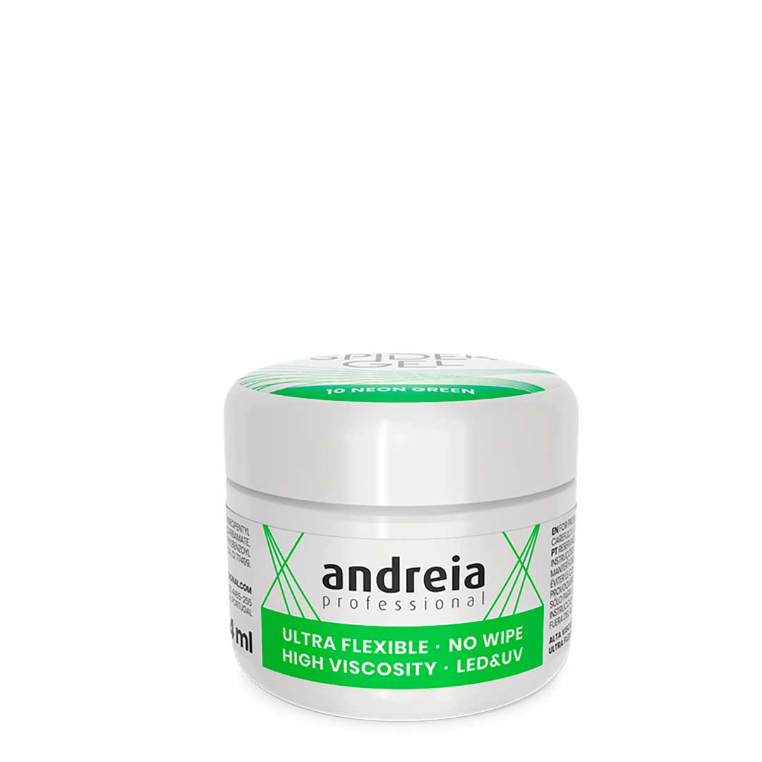 Andreia Spider Gel 10 neon green