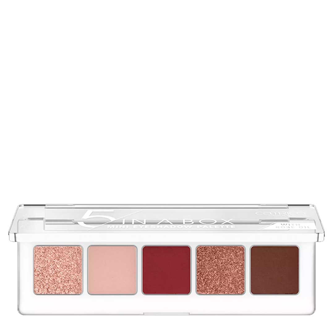 Catrice 5 In a Box Mini eyeshadow paleta de sombras de ojos 060 vivid burgundy look