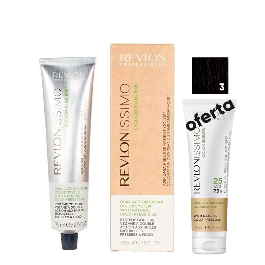 Revlon coloración sin amoníaco Color Sublime 3