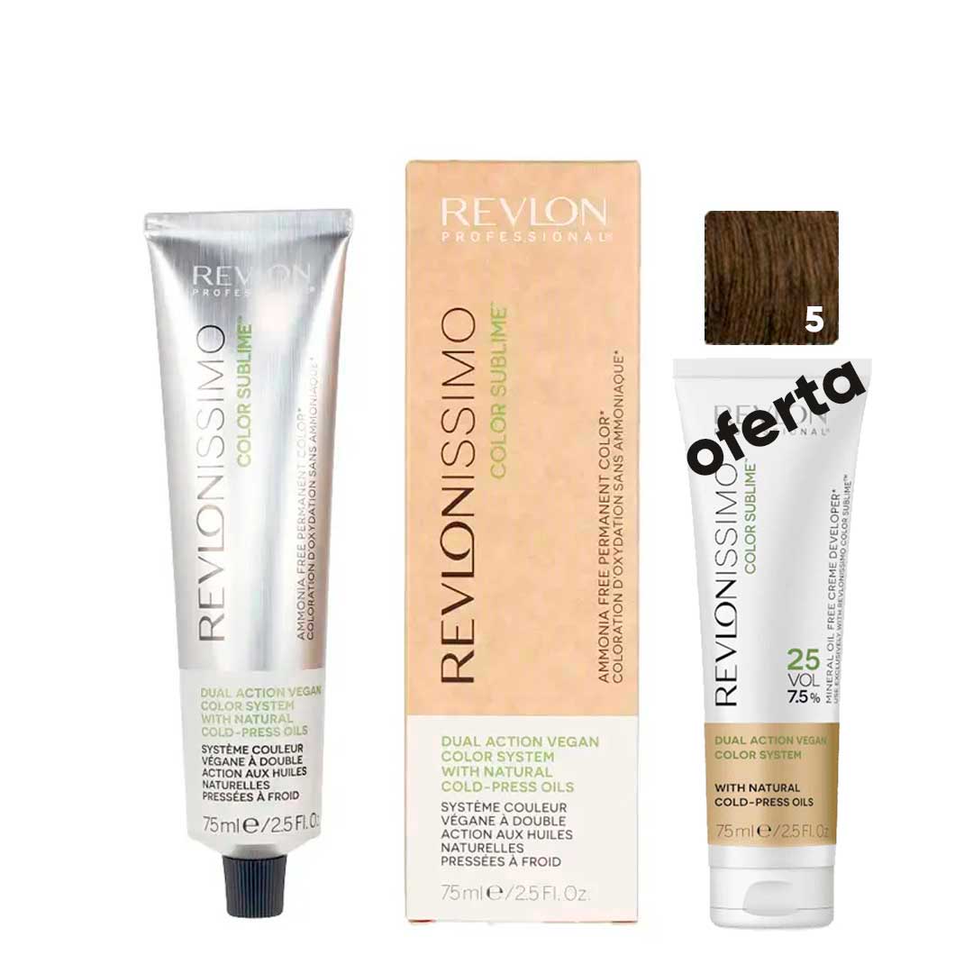 Revlon coloración sin amoníaco Color Sublime 5