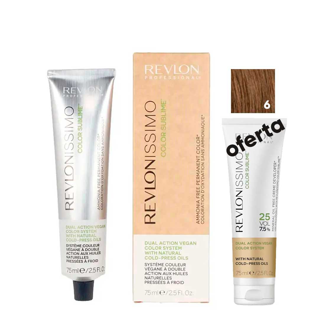 Revlon coloración sin amoníaco Color Sublime 6