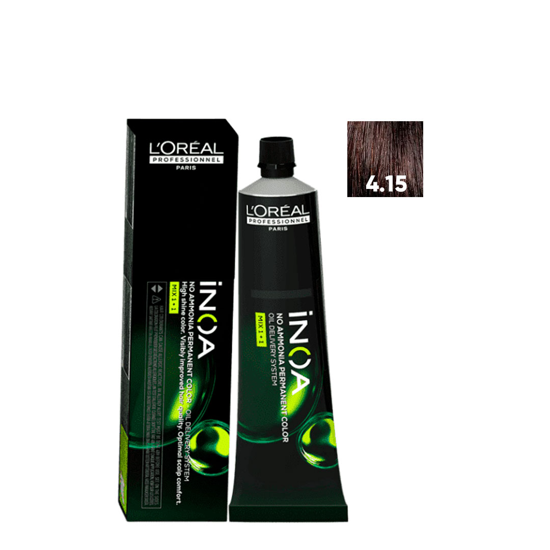 Loreal Inoa coloracion sin amoníaco nº4.15