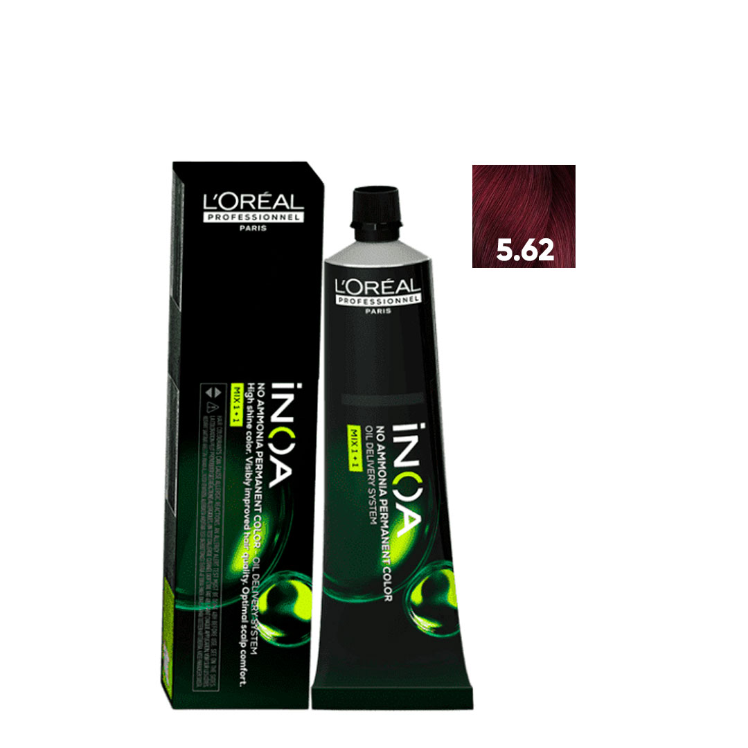 Loreal Inoa coloracion sin amoníaco nº5.62 Carmilane