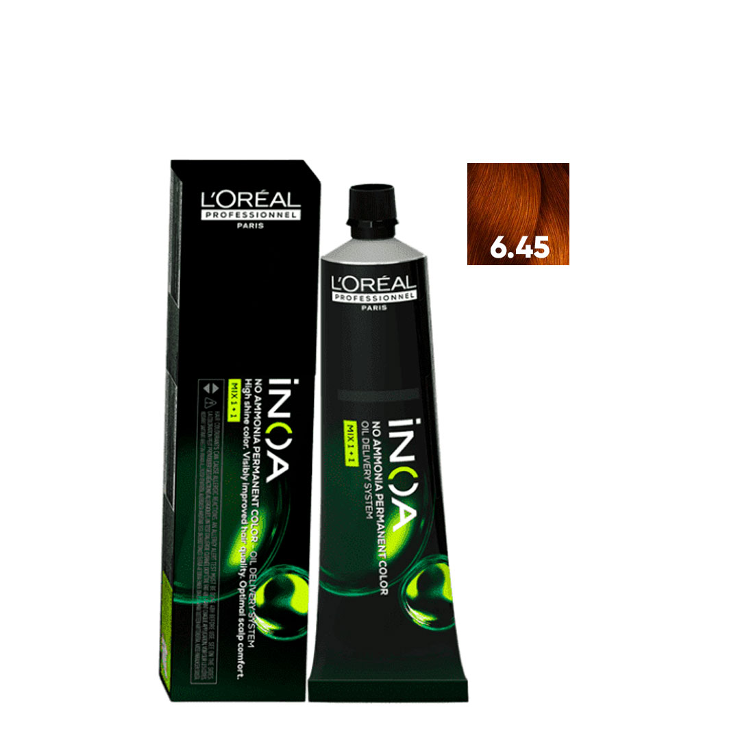 Loreal Inoa coloração sem amoníaco nº6.45