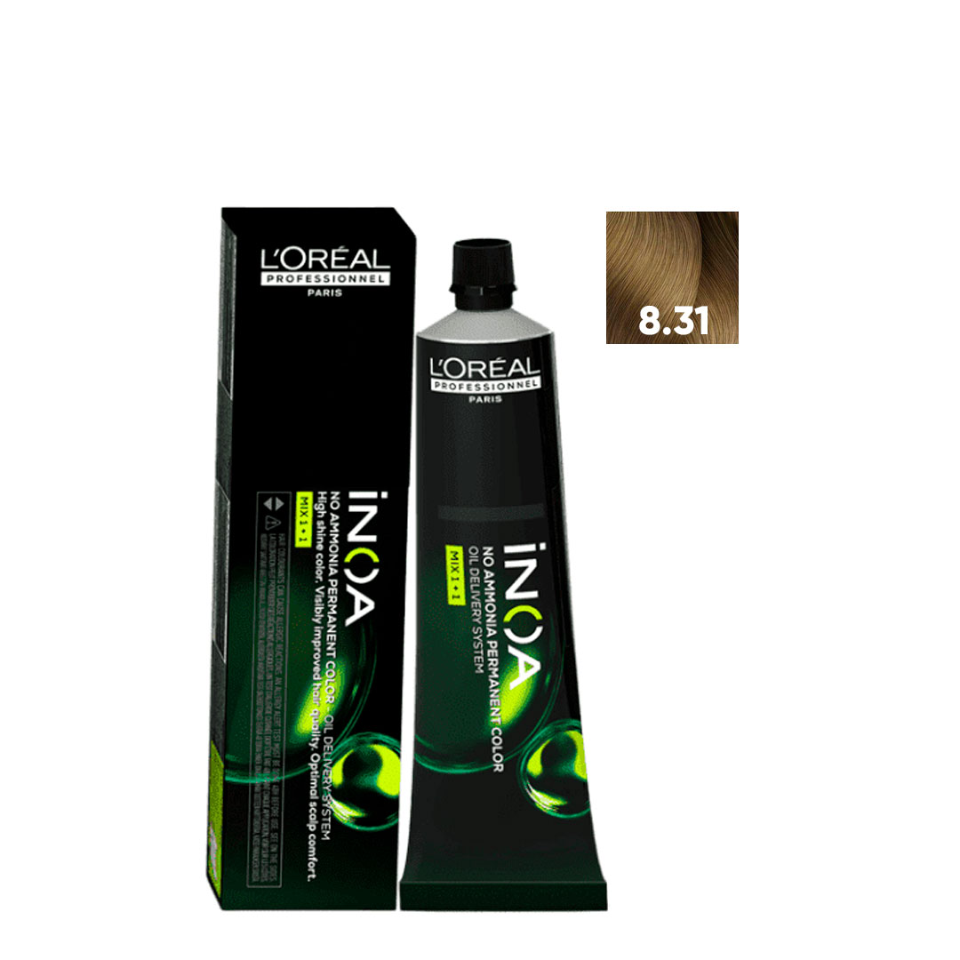 Loreal Inoa coloração sem amoníaco nº8.31