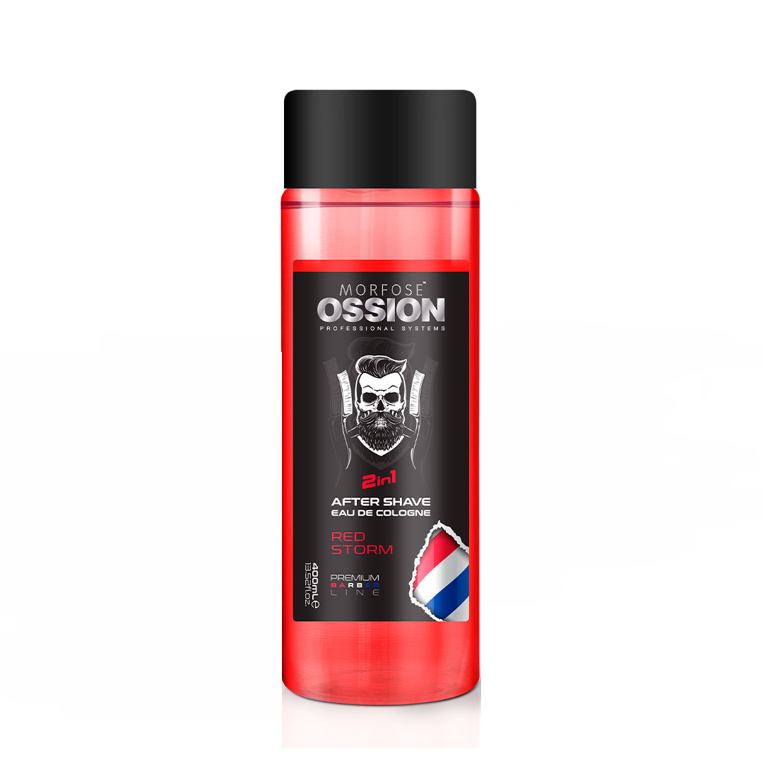 Ossion after shave eau de cologne red storm