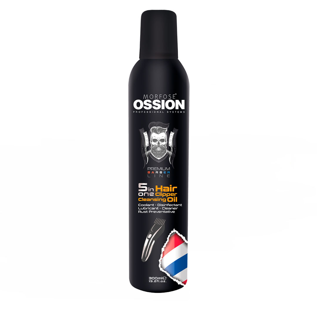 Ossion hair clipper cleansing oil spray 5 en 1