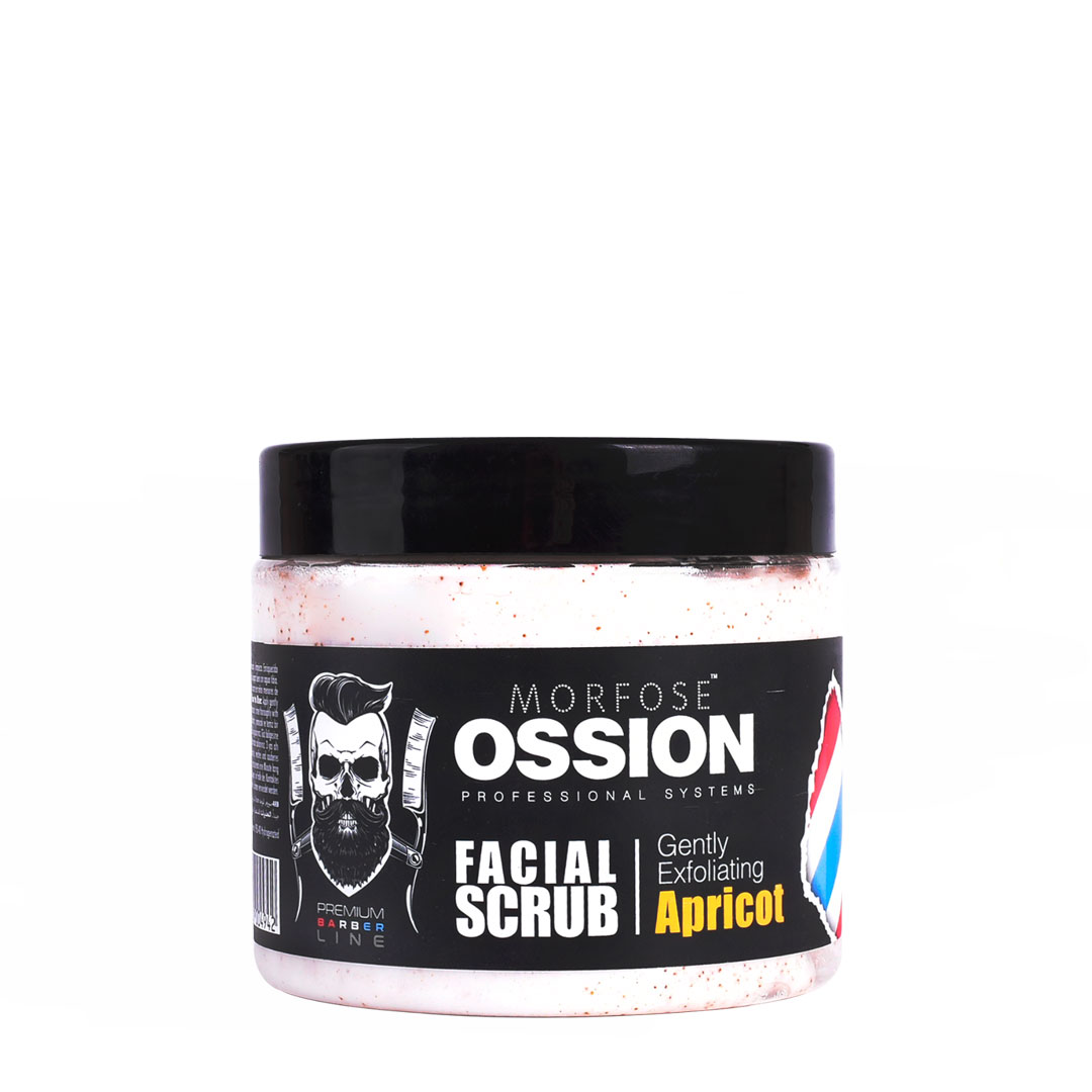 Ossion esfoliante facial scrub apricot