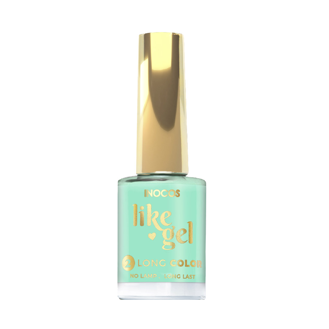 Inocos Like Gel verniz de unhas efeito gel 171 verde menta