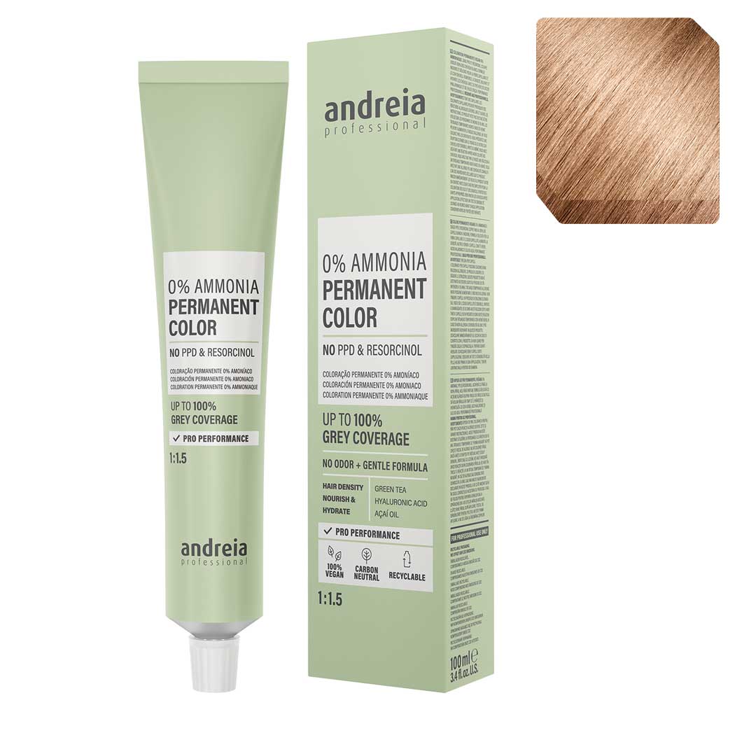 Andreia Vegan 0% Ammonia coloración permanente nº 10.3