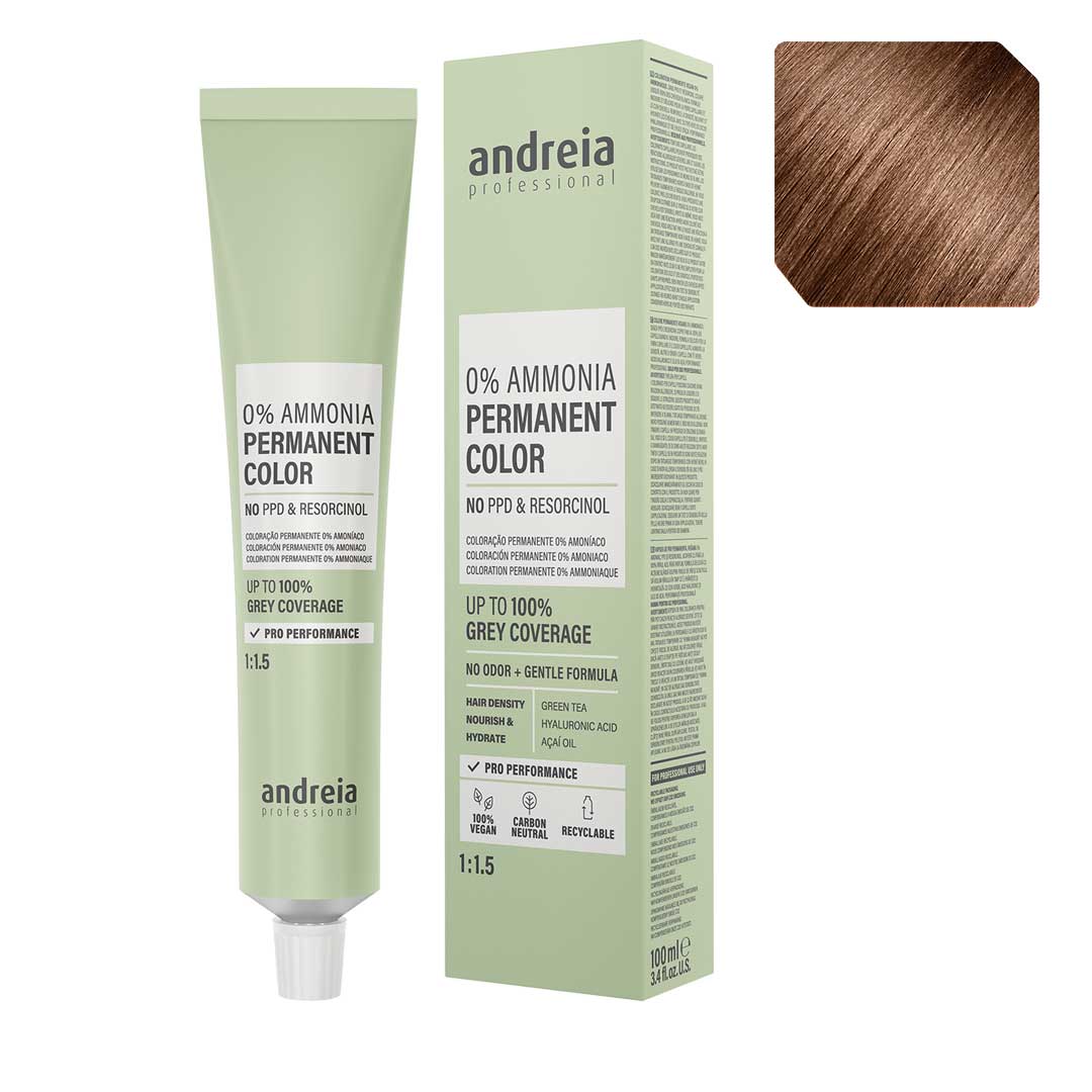 Andreia Vegan 0% Ammonia coloração permanente nº 6.74