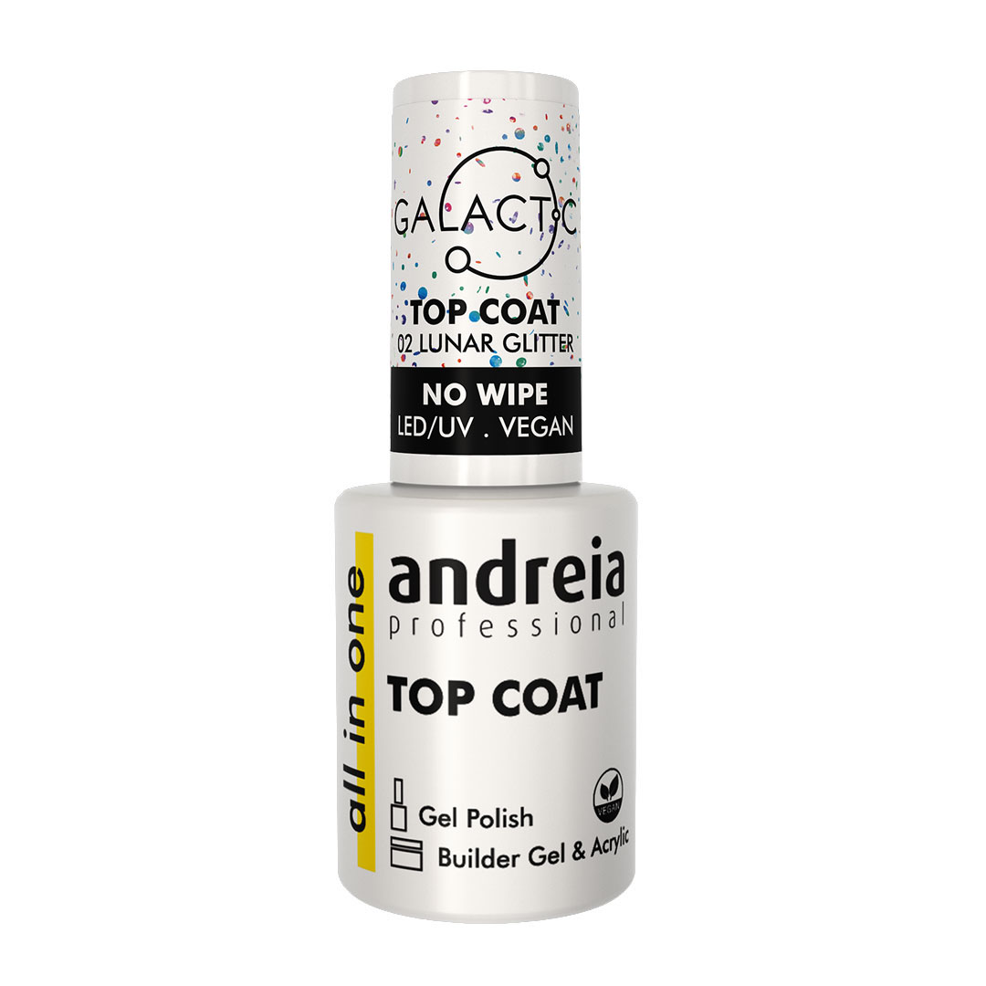 Andreia Top Coat galatic - 02 lunar glitter