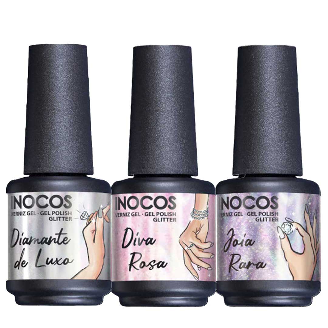 Inocos esmalte gel colección Diamonds