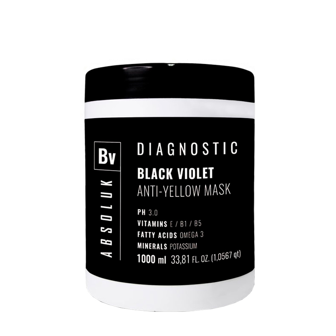 Absoluk Diagnostic Black Violet mascarilla