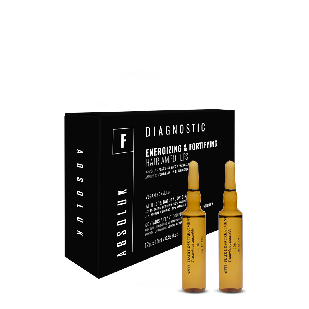 Absoluk Diagnostic Anti Hair Fall ampollas placenta 12x10ml