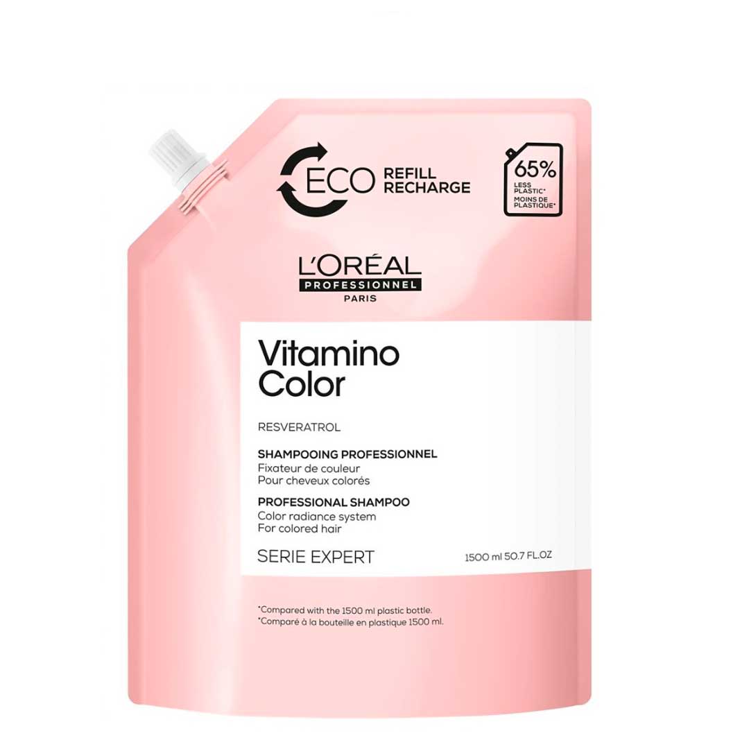 Loreal SE Vitamino Color champú eco recarga