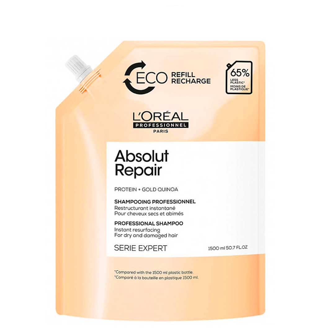 Loreal SE Absolute Repair Gold shampoo eco refill