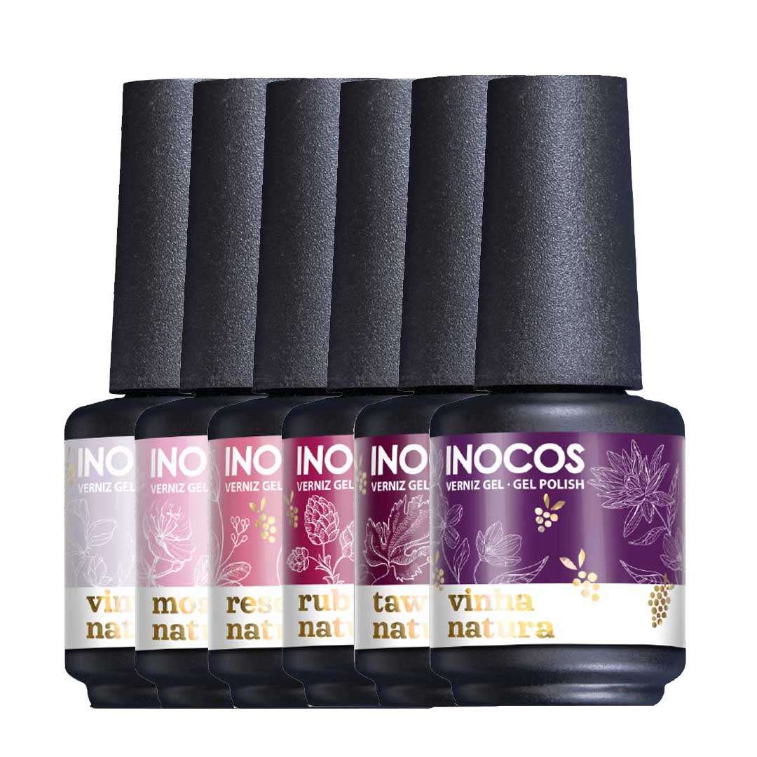 Inocos esmalte gel coleción Natura Lovers Wine Edition