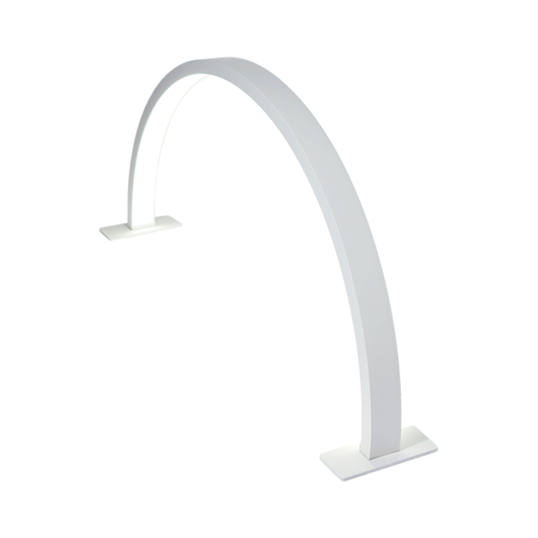 Lookimport candeeiro de mesa meia lua branco