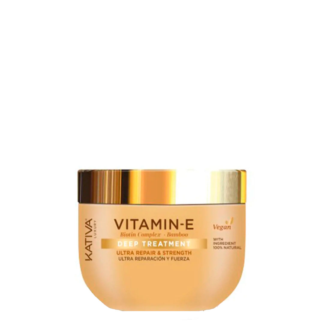 Kativa Vitamin-E mascarilla biotin bambu