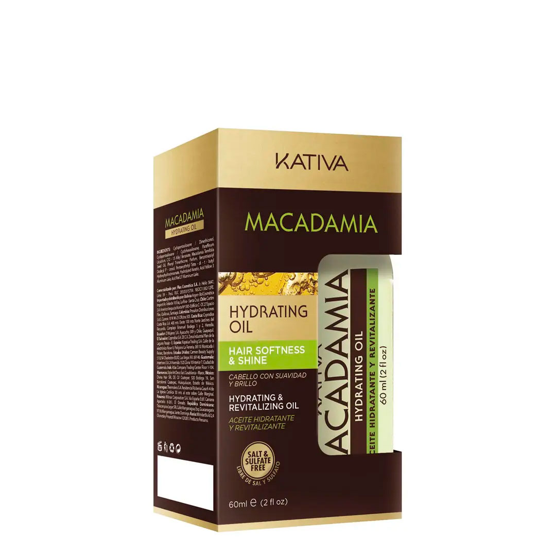 Kativa Macadamia huile hydratante