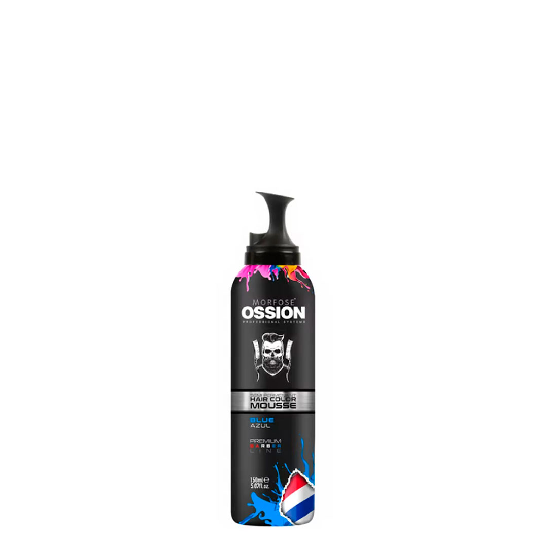Ossion hair color mousse azul