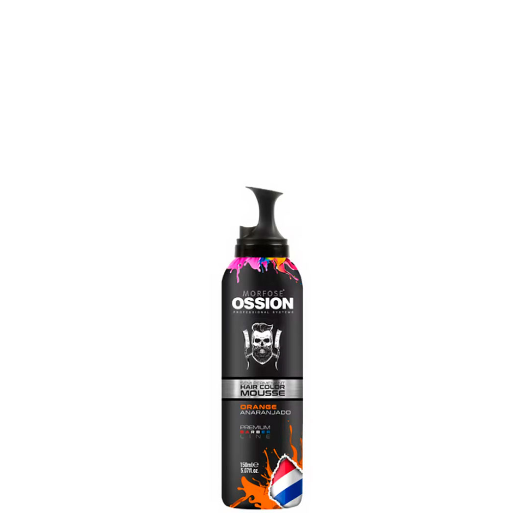 Ossion hair color mousse laranja