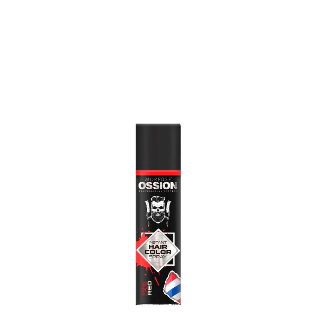 Ossion hair color spray fire vermelho