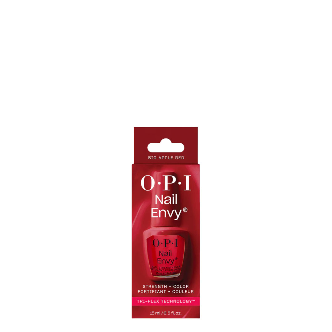 OPI Nail Envy Big Apple Red fortalecedor de unhas + cor