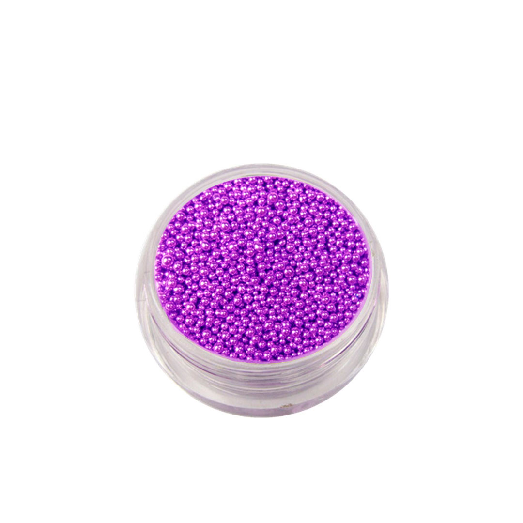 Lookimport glitter nail art caviar roxo G03
