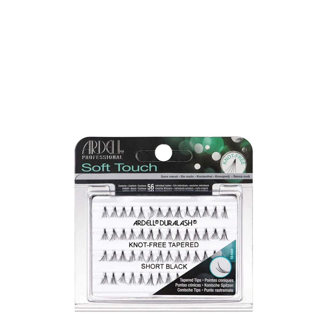 Ardell pestañas soft touch knot-free short black