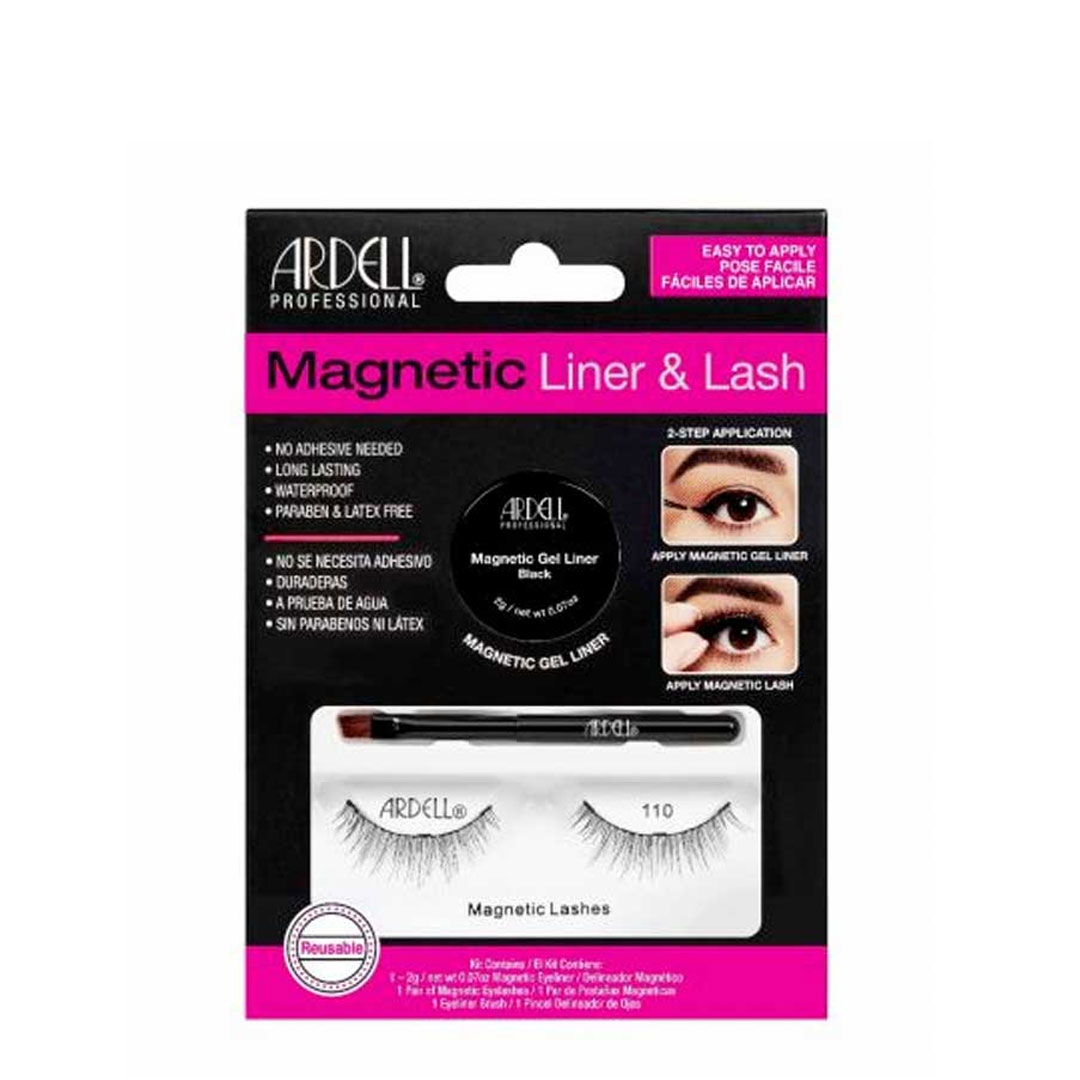 Ardell paquete pestañas magneticas y liner - 110