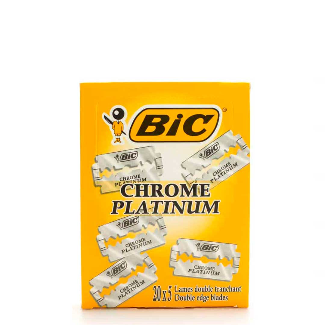 Bic lâminas barbear chrome platinium 20x5 unid