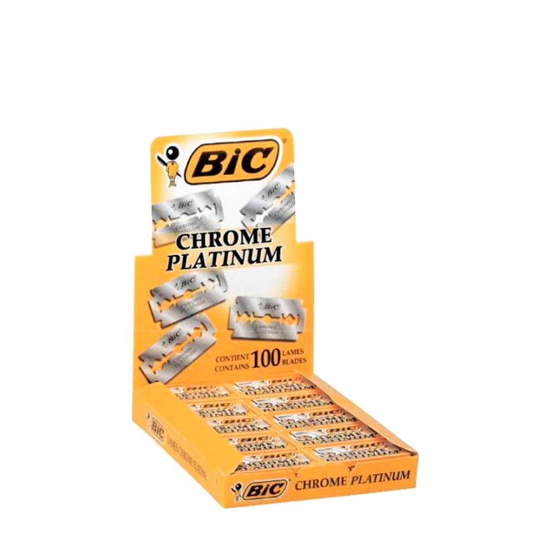 Bic lâminas barbear chrome platinium 20x5 unid