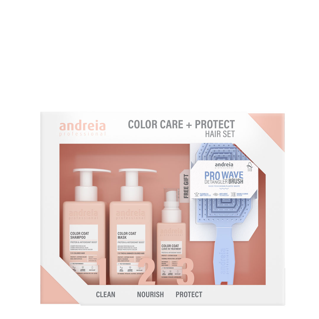 Andreia Vegan Color Care + Protect coffret set 3