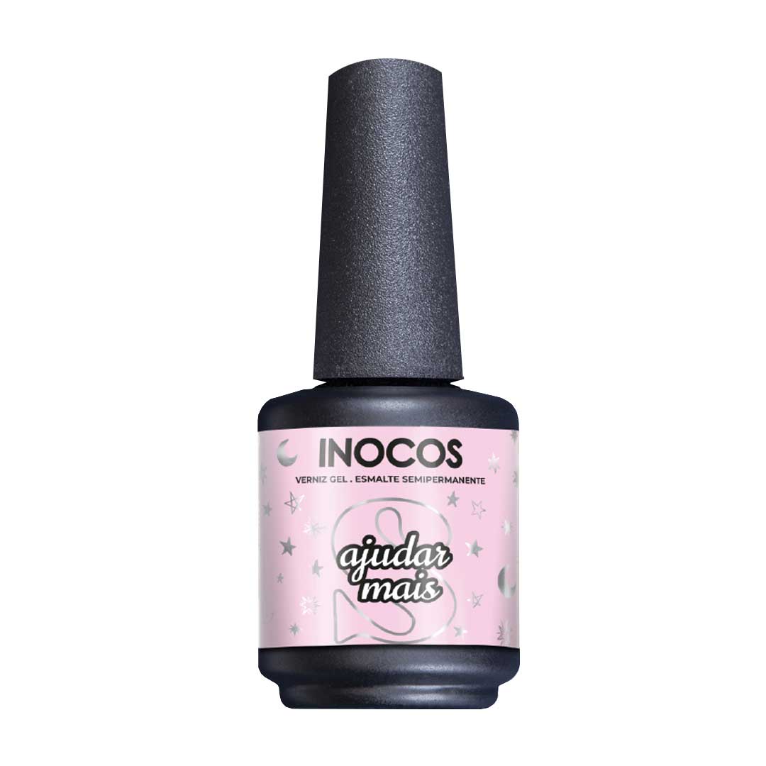 Inocos esmalte gel A Million Dreams ajudar mais MD1 rosa lechoso