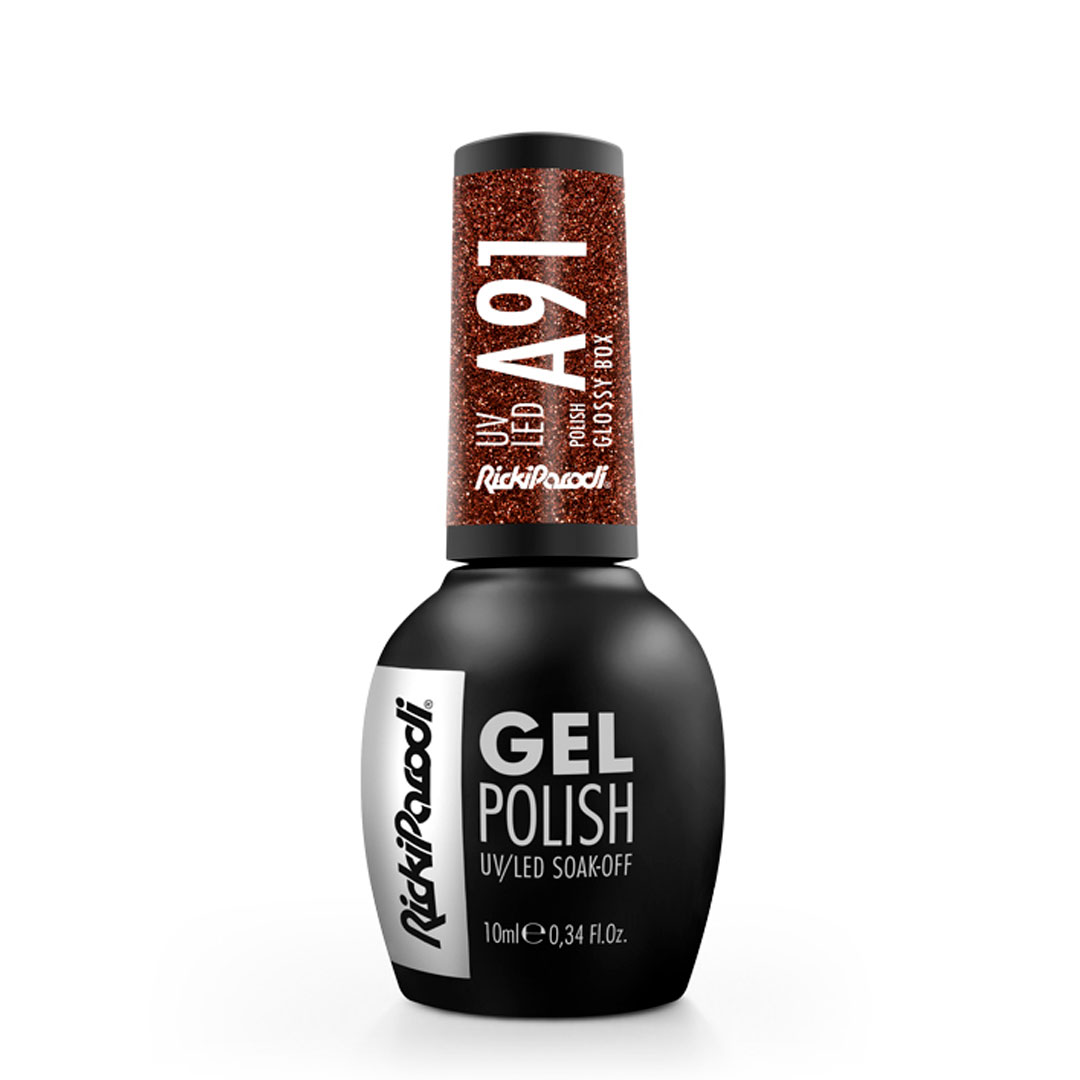 Rickiparodi verniz de unhas de gel A91 Glossy Box