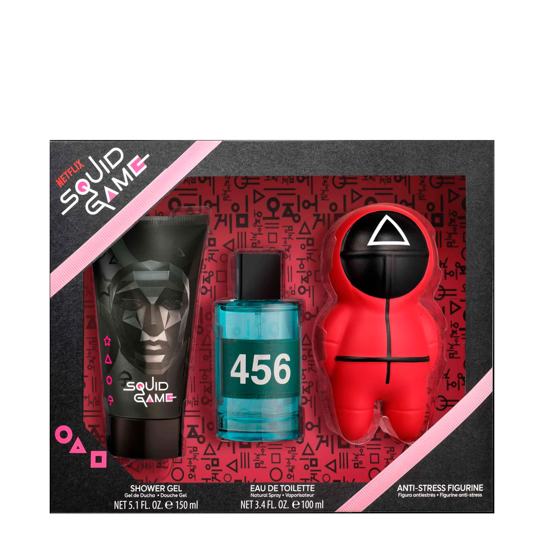 Netflix coffret eau de toilette niñosquid game