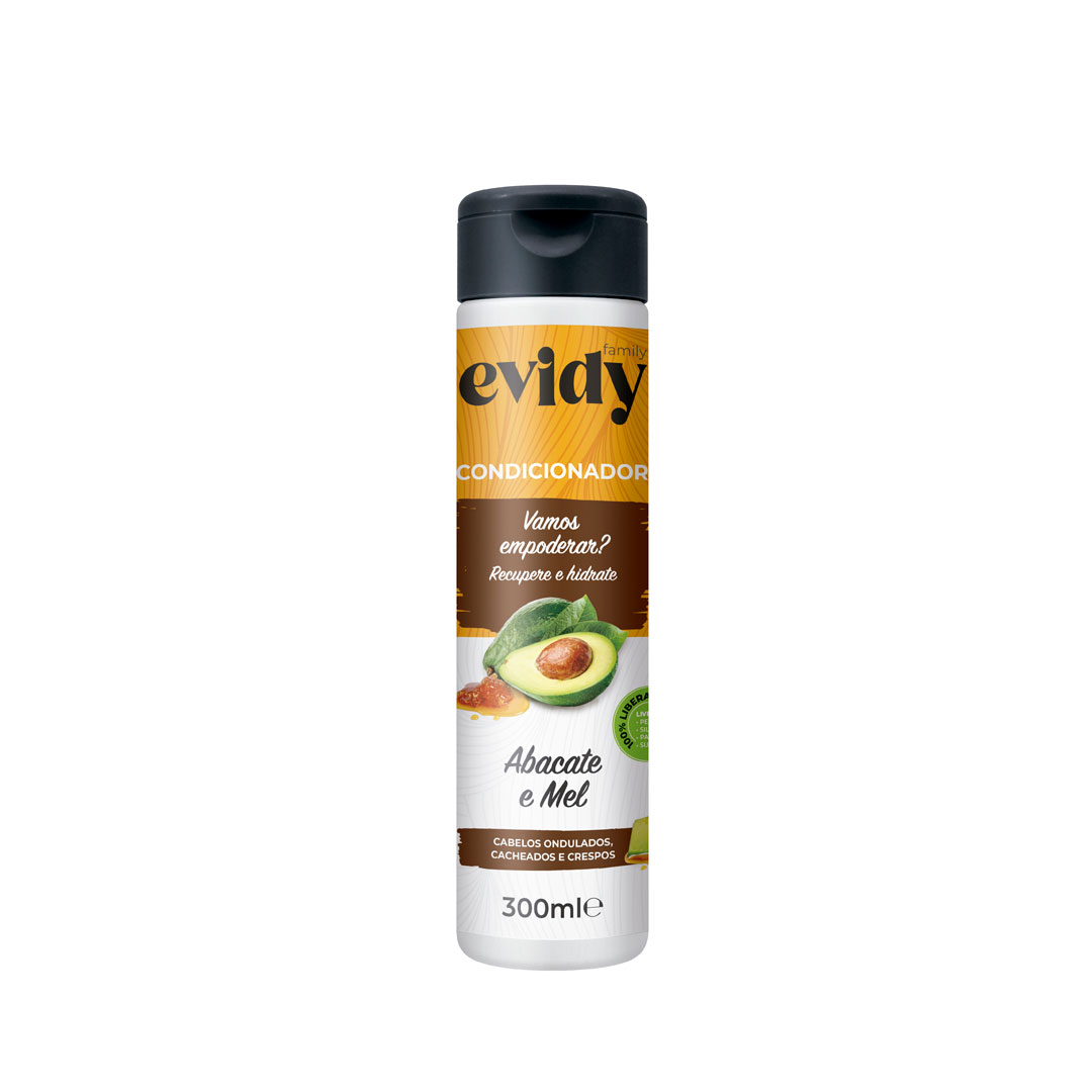 Evidy Family Abacate e Mel acondicionador