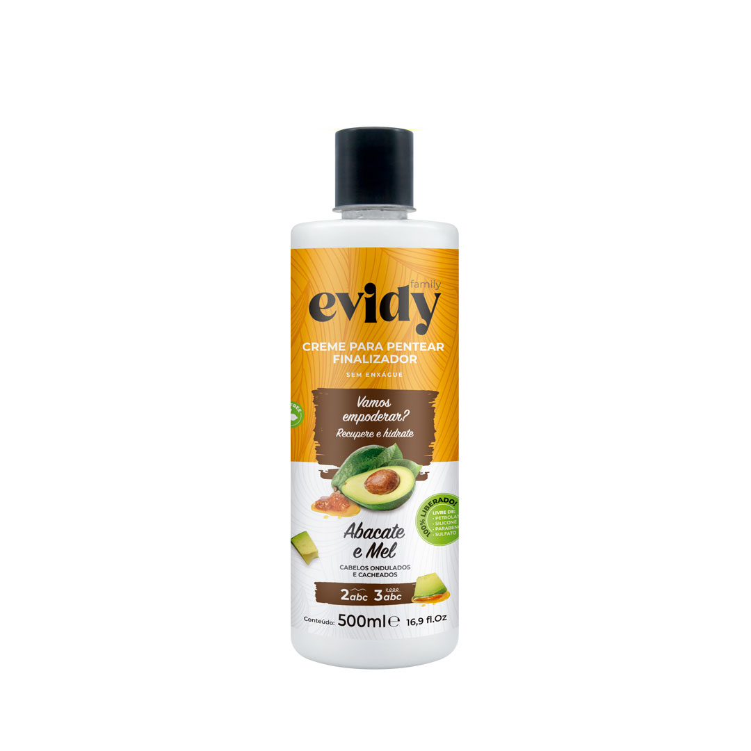 Evidy Family Abacate e Mel crema de peinar