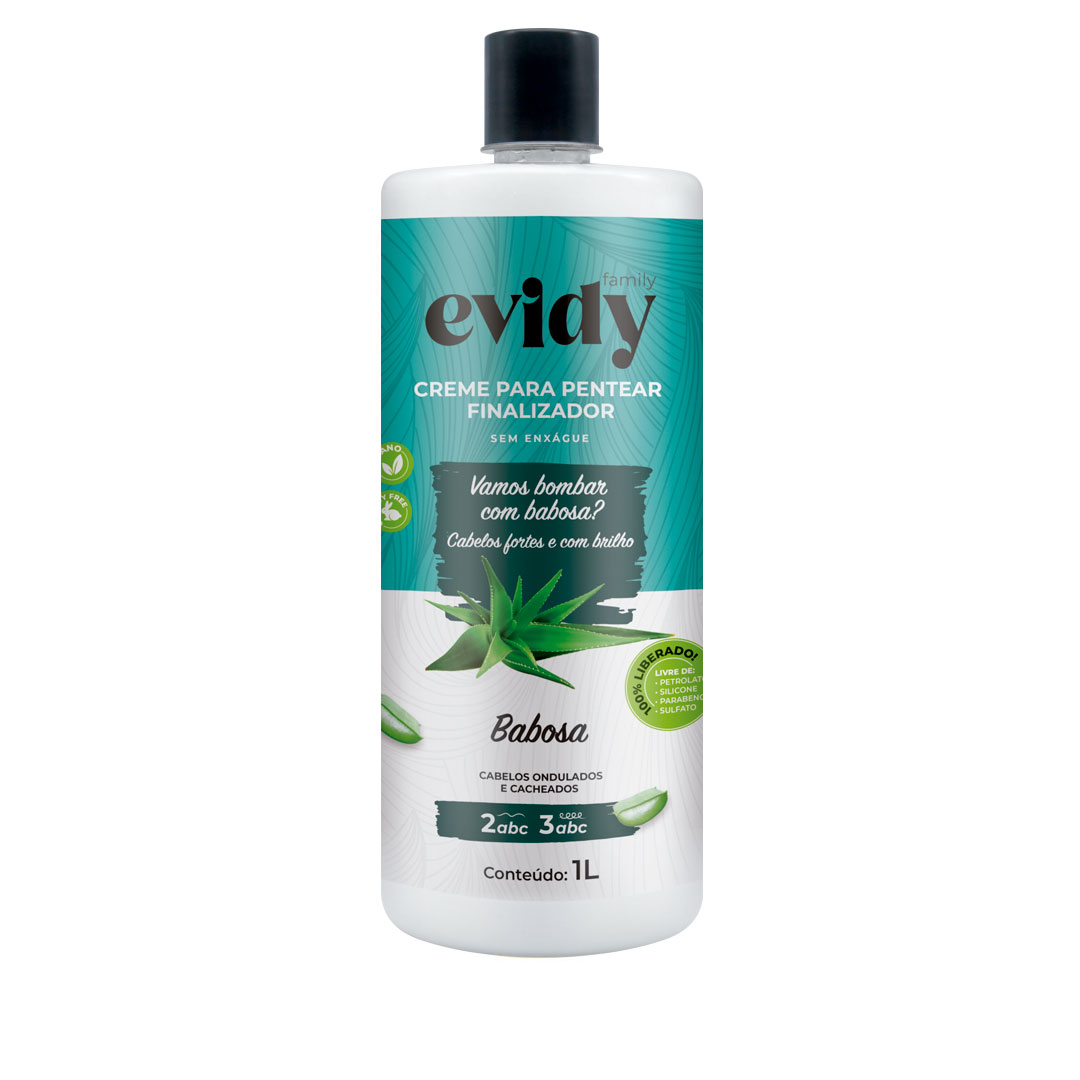 Evidy Family Babosa crema de peinar