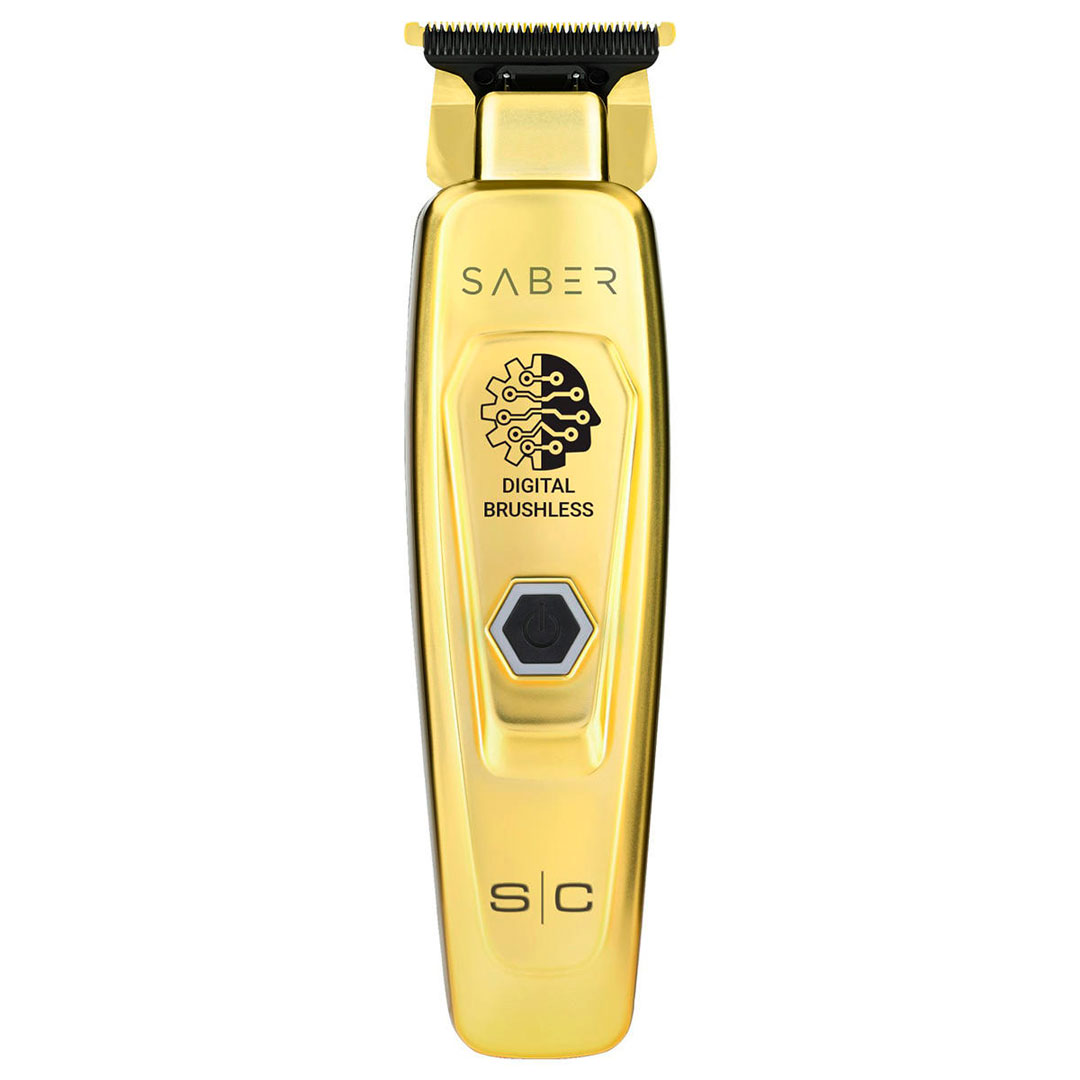 StyleCraft Saber Brushless metal trimmer dourado
