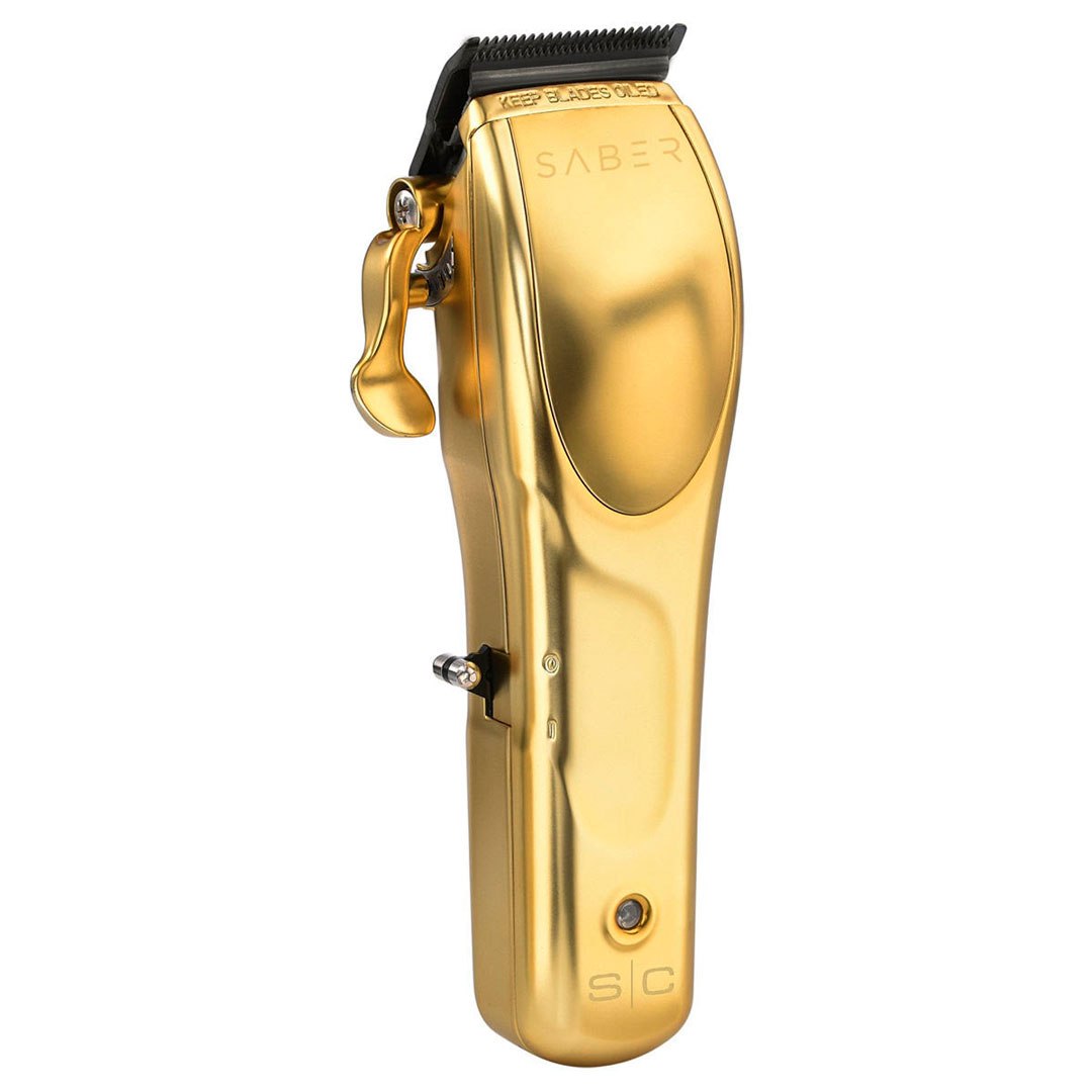 StyleCraft Saber Brushless metal clipper dourado