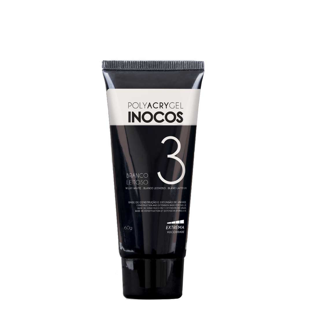 Inocos polyacrygel bisnaga 3 blanco lechoso