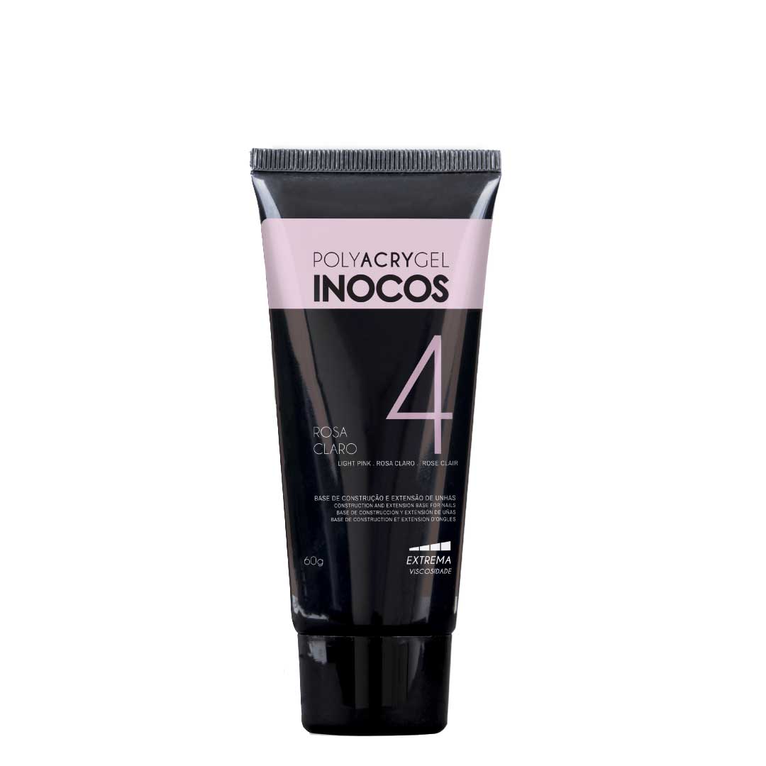 Inocos polyacrygel bisnaga 4 rosa claro