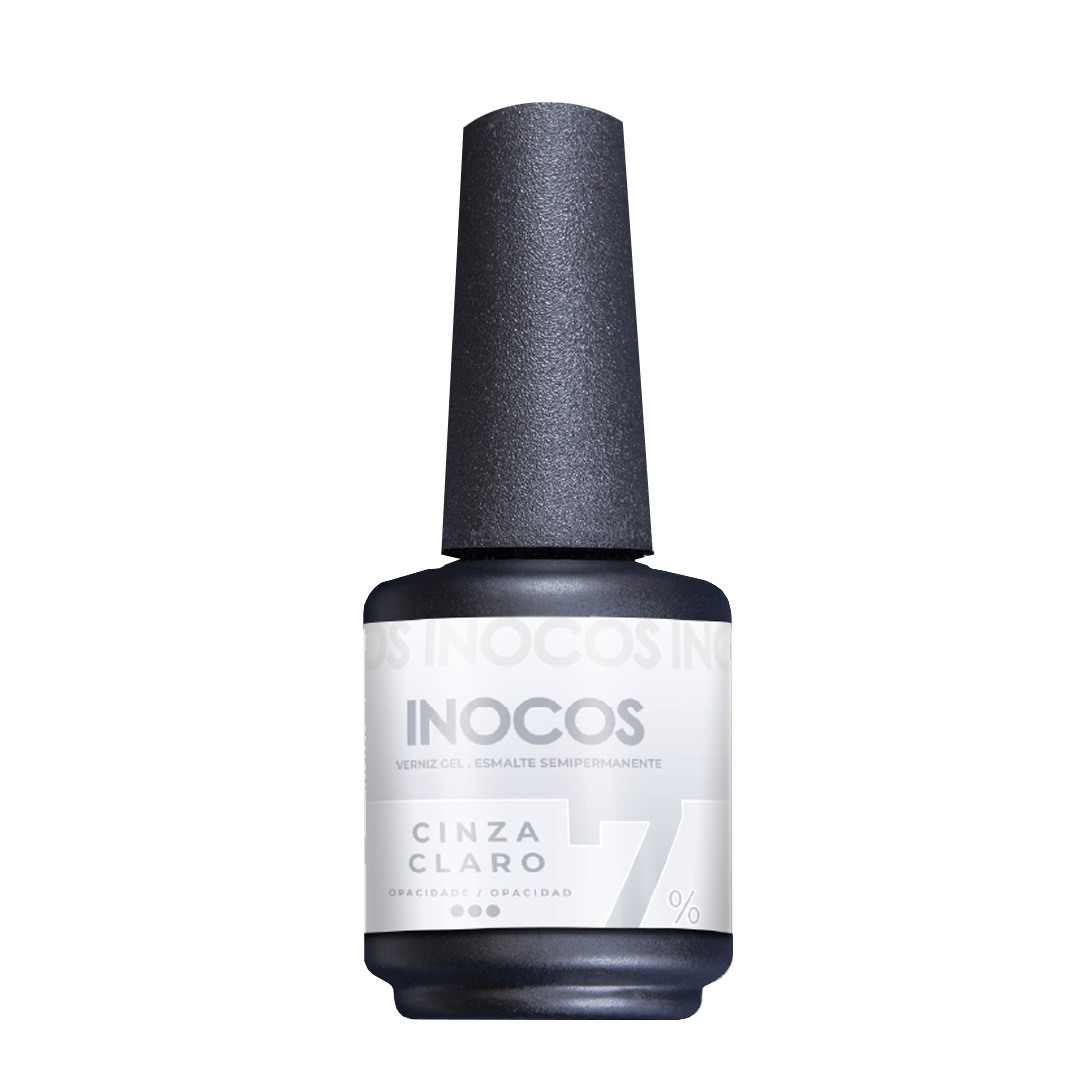 Inocos verniz gel You and Me gris claro 7%