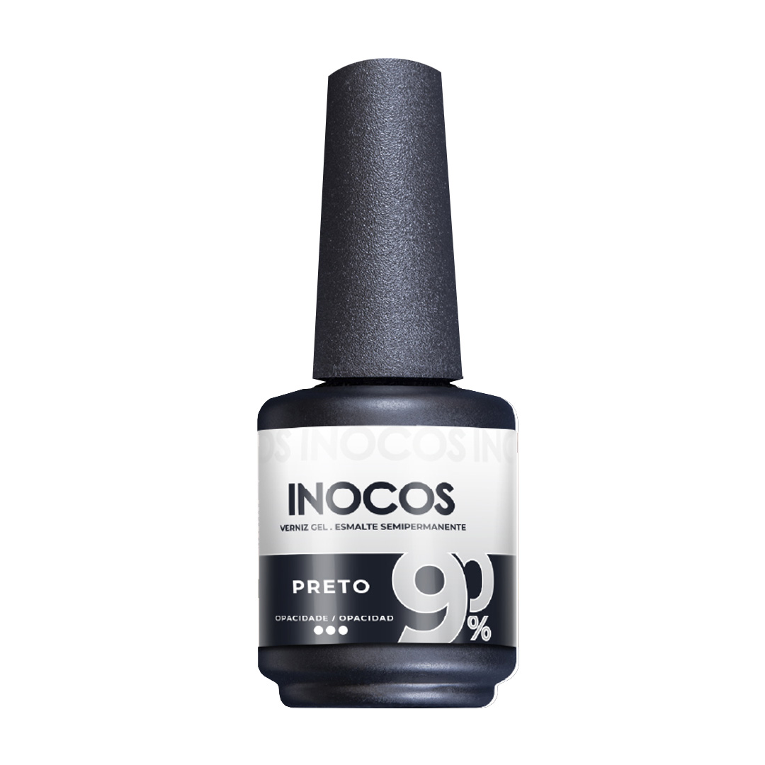 Inocos verniz gel You and Me negro 90%